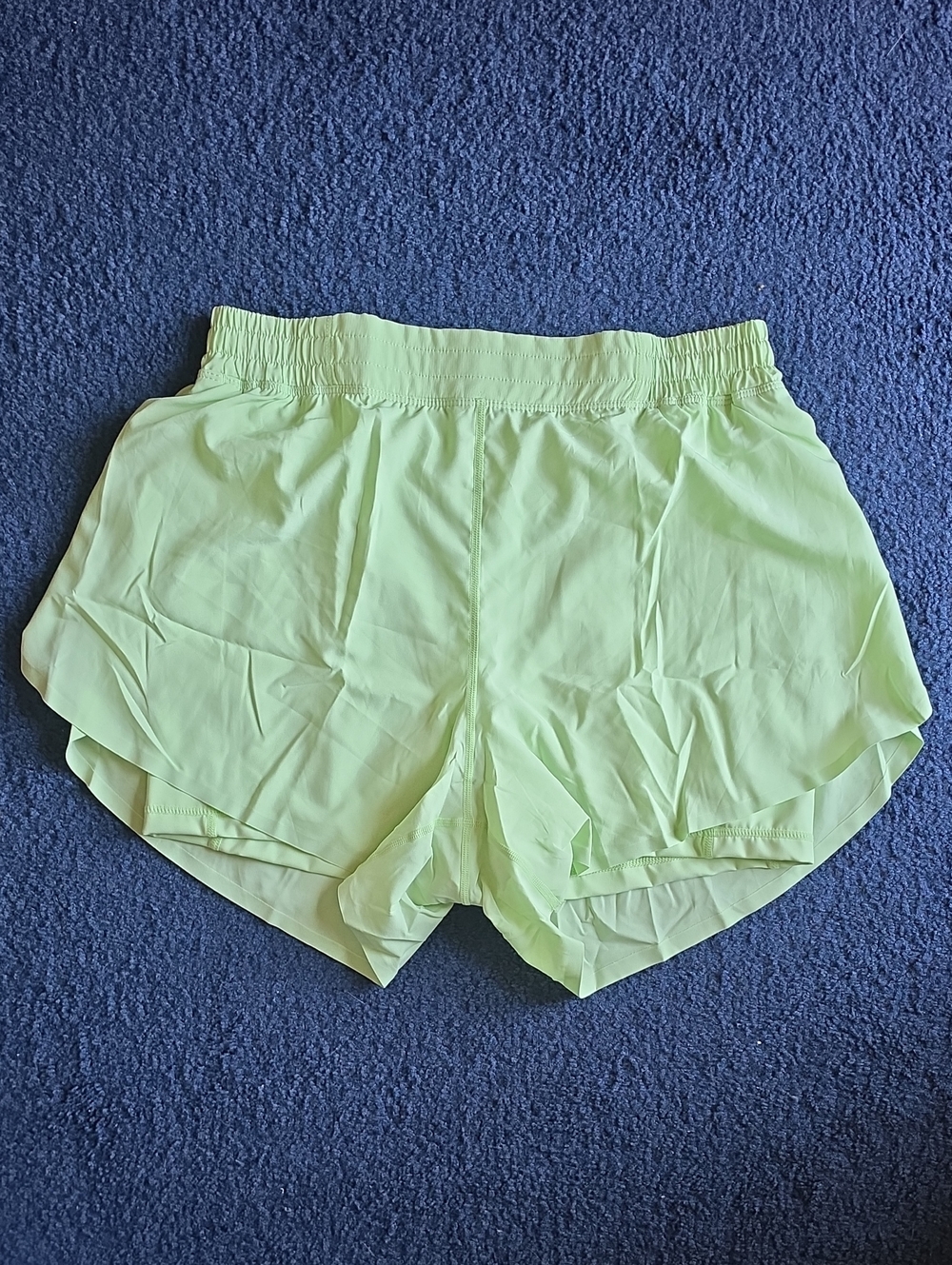 Buffbunny Running Shorts With Boyshort Liner - Lima Bean